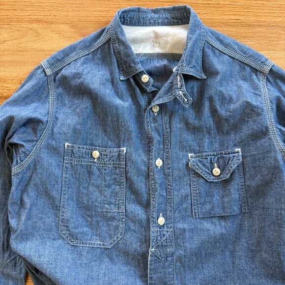 Sunny Sports Selvedge Chambray Work Shirt - Picture 8 of 11